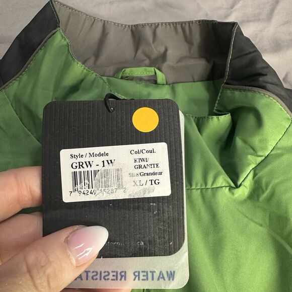 Stormtech Golf Men Performance Shortsleeve Water Resist Wind Resist XL Green NWT - Picture 5 of 16